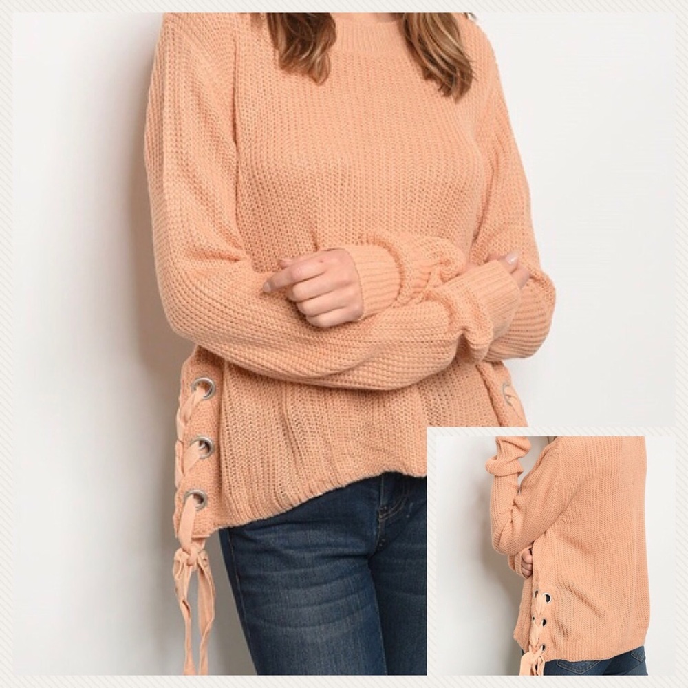 2/$25 Light Peach Sweater